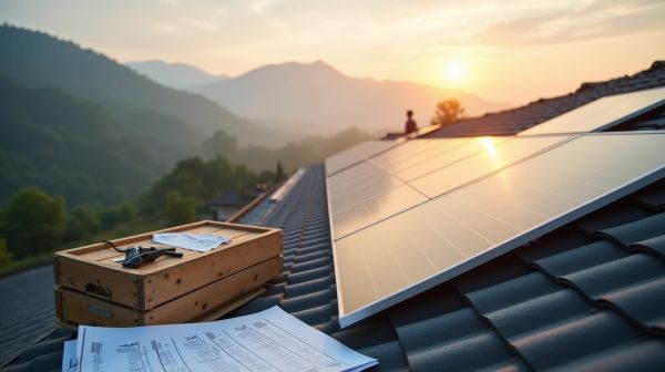 Panneau solaire photovoltaïque : installation et avantages pour l'autoconsommation
